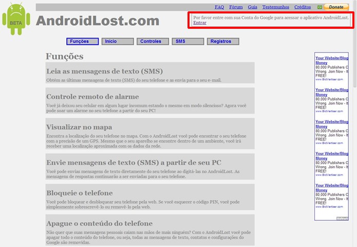 Android Lost - Como usar para localizar e gerenciar celular