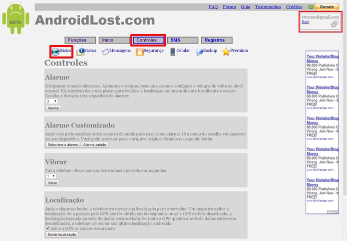 Android Lost - Como usar para localizar e gerenciar celular