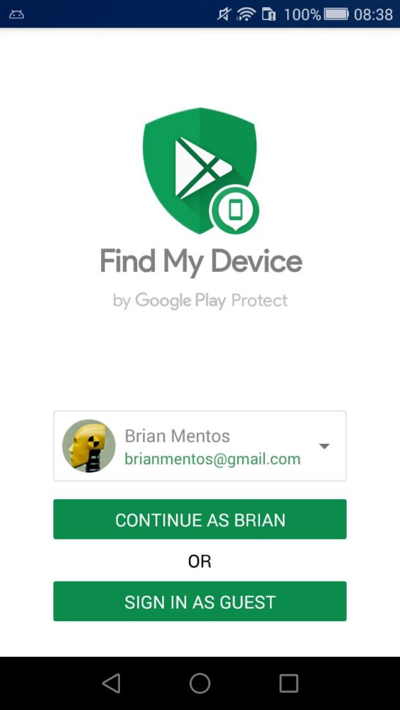 App FInd My Device