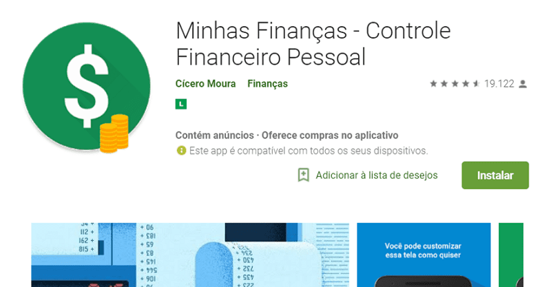 Apps de Controle Financeiro