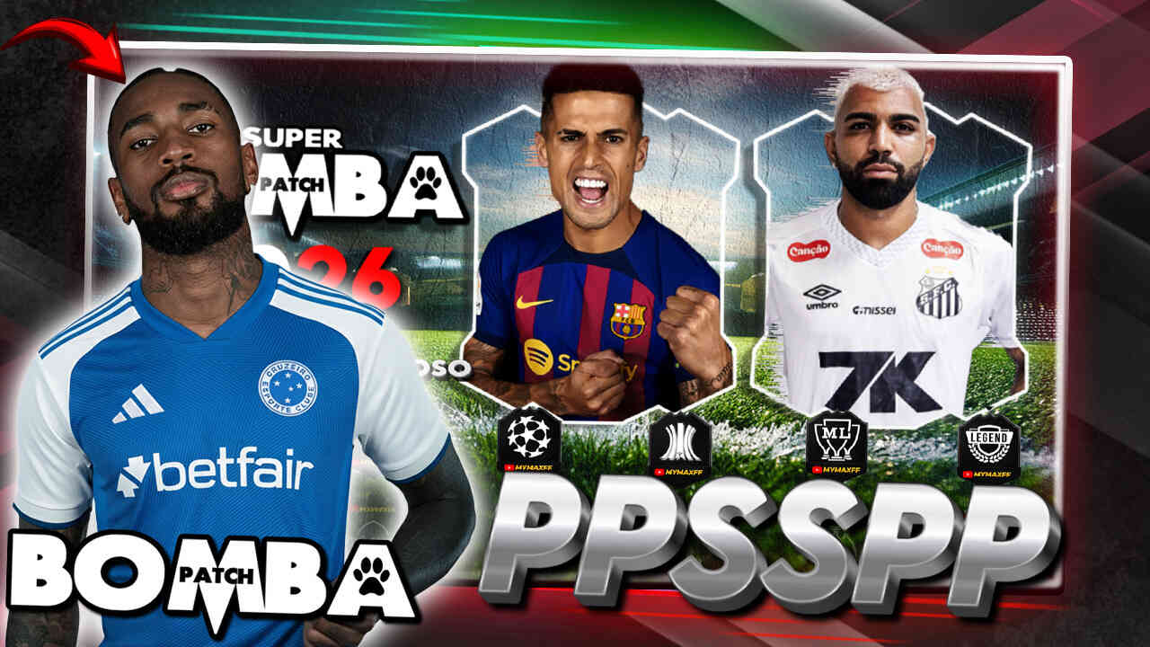 Bomba Patch PPSSPP 2026 Janeiro - Download para Android e PSP