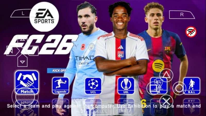 EA SPORTS FC 26 PPSSPP para Android – Download Grátis
