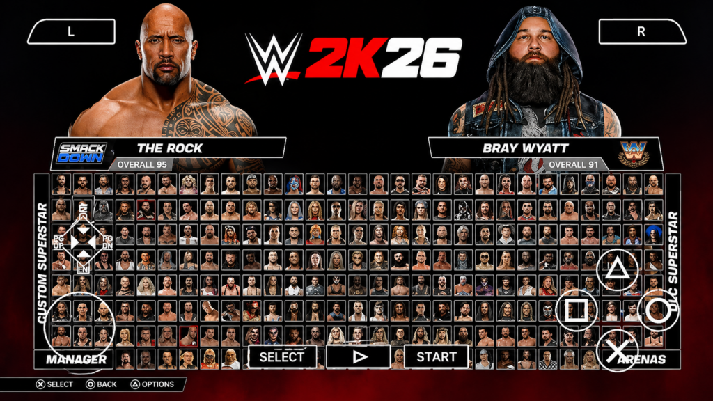 WWE 2K26 PPSSPP: Download Grátis do ISO Completo para Android