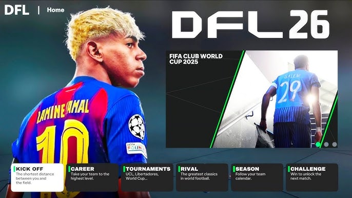 DFL 2026 Mod FIFA 16 APK Download – Jogo de Futebol Offline Android